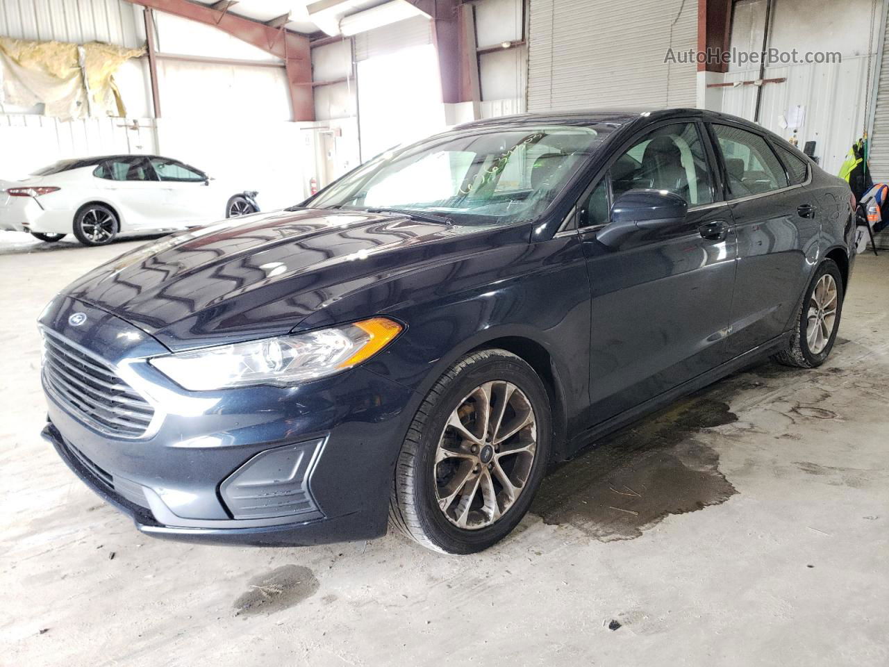 2020 Ford Fusion Se Purple vin: 3FA6P0HD5LR109187