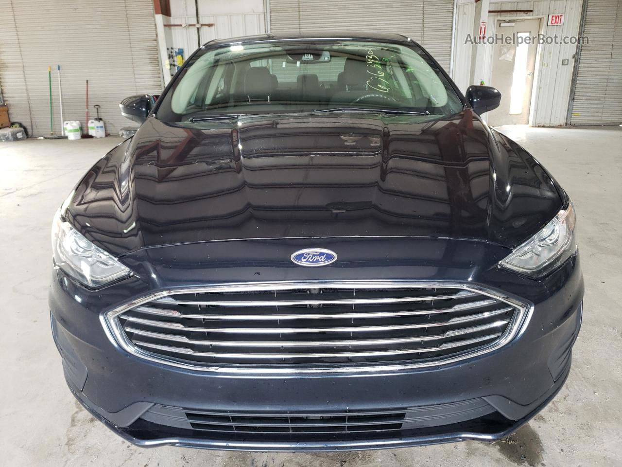 2020 Ford Fusion Se Purple vin: 3FA6P0HD5LR109187