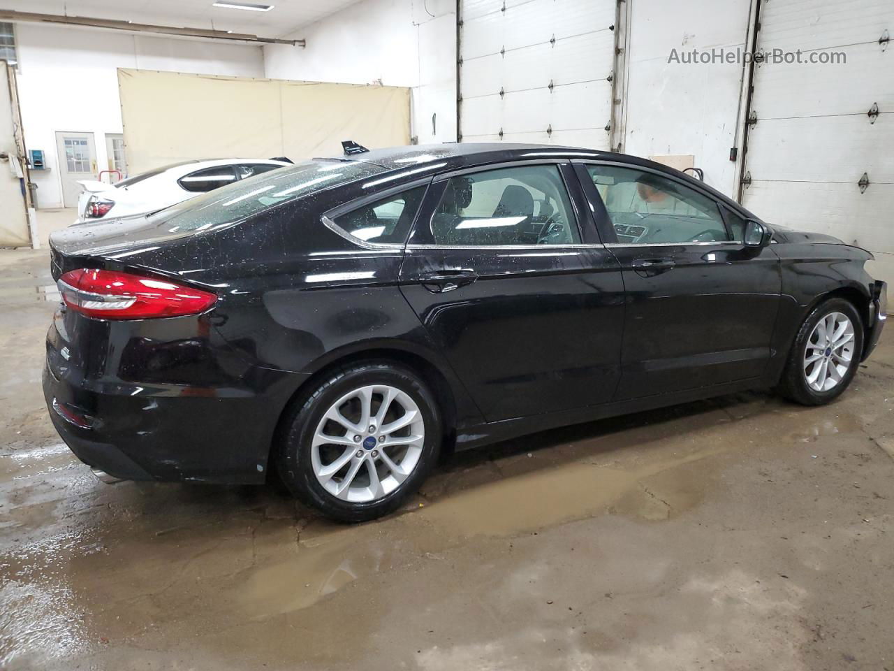 2020 Ford Fusion Se Black vin: 3FA6P0HD5LR110713