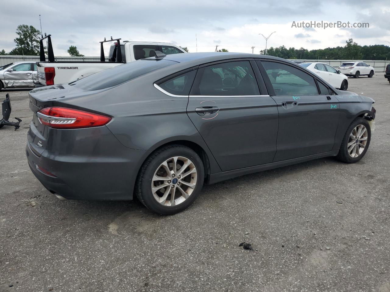 2020 Ford Fusion Se Charcoal vin: 3FA6P0HD5LR143260