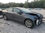 2020 Ford Fusion Se Gray vin: 3FA6P0HD5LR150192