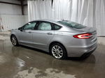 2020 Ford Fusion Se Silver vin: 3FA6P0HD5LR156378