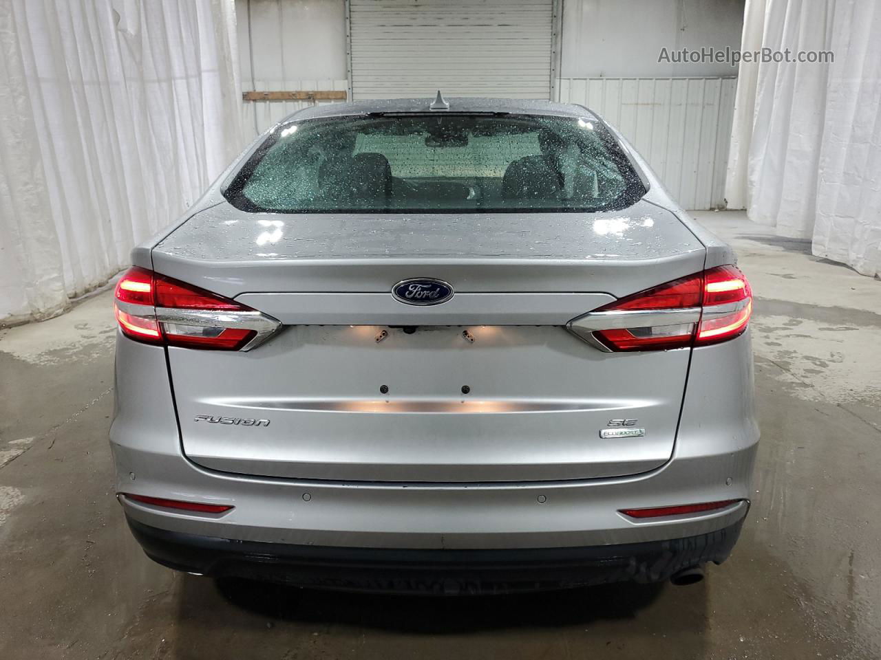 2020 Ford Fusion Se Серебряный vin: 3FA6P0HD5LR156378