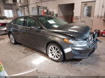 2020 Ford Fusion Se Gray vin: 3FA6P0HD5LR185573