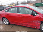 2020 Ford Fusion Se Red vin: 3FA6P0HD5LR228129