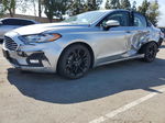 2020 Ford Fusion Se Silver vin: 3FA6P0HD5LR264547