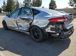 2020 Ford Fusion Se Silver vin: 3FA6P0HD5LR264547