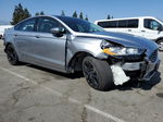 2020 Ford Fusion Se Silver vin: 3FA6P0HD5LR264547