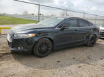 2014 Ford Fusion Se Black vin: 3FA6P0HD6ER175105