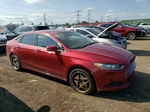 2014 Ford Fusion Se Burgundy vin: 3FA6P0HD6ER218406