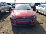 2014 Ford Fusion Se Burgundy vin: 3FA6P0HD6ER218406