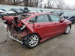 2014 Ford Fusion Se Maroon vin: 3FA6P0HD6ER345527