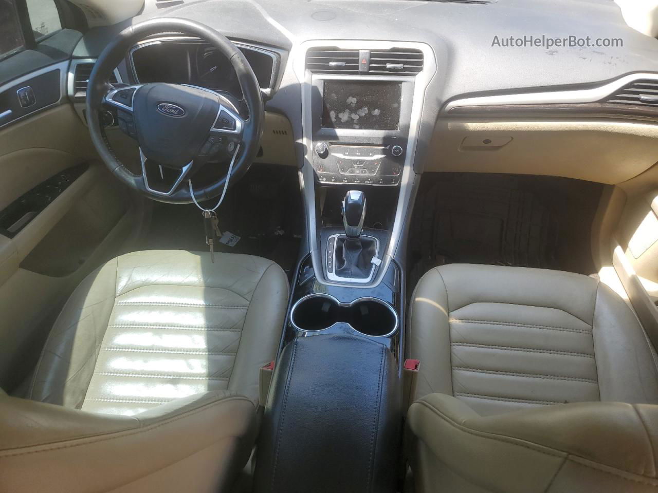 2014 Ford Fusion Se Красный vin: 3FA6P0HD6ER385445