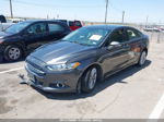 2015 Ford Fusion Se Gray vin: 3FA6P0HD6FR127069