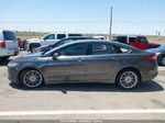 2015 Ford Fusion Se Gray vin: 3FA6P0HD6FR127069