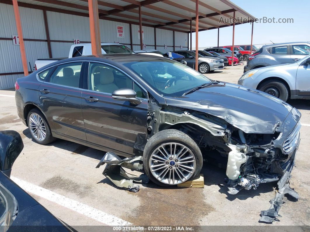 2015 Ford Fusion Se Серый vin: 3FA6P0HD6FR127069