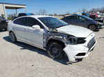 2015 Ford Fusion Se White vin: 3FA6P0HD6FR127704