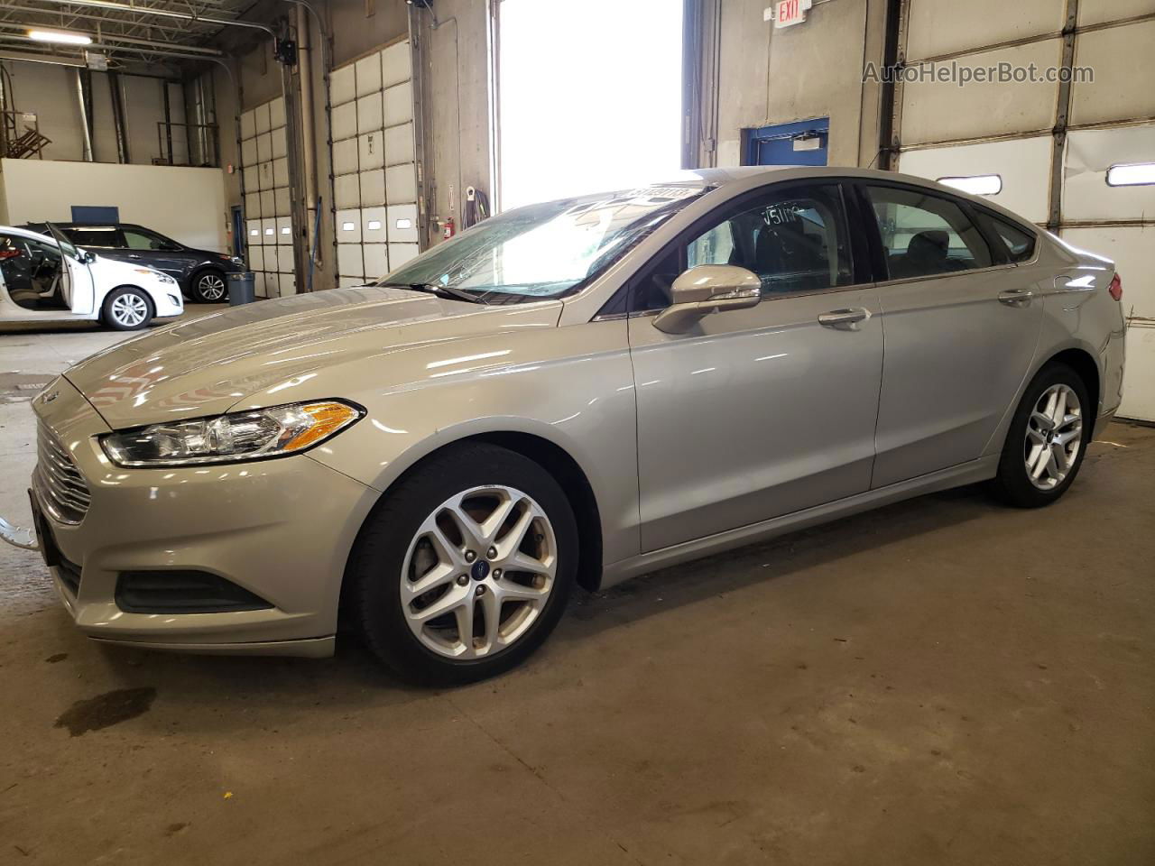 2015 Ford Fusion Se Tan vin: 3FA6P0HD6FR139464