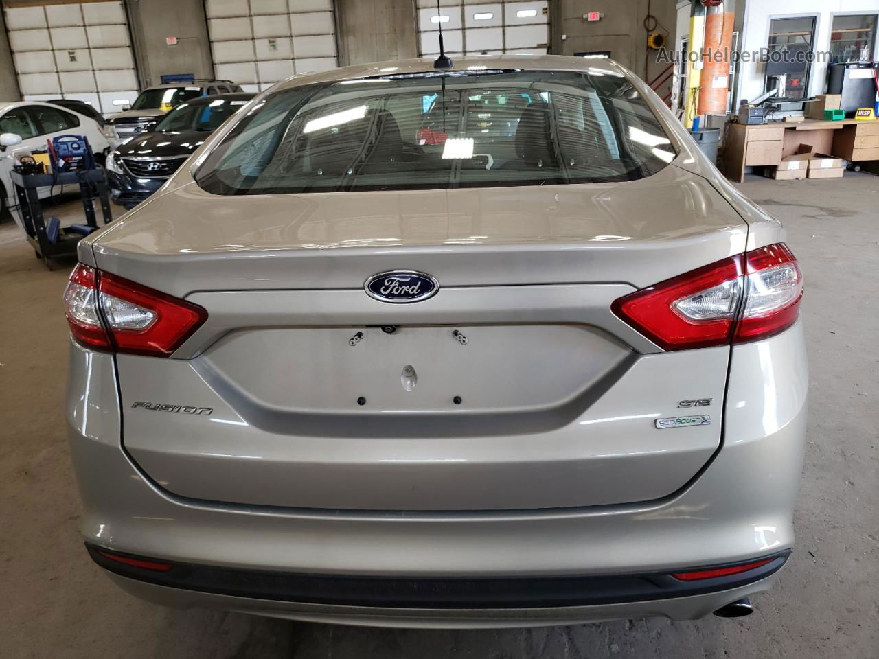 2015 Ford Fusion Se Tan vin: 3FA6P0HD6FR139464