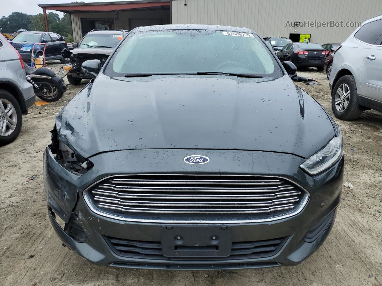 2015 Ford Fusion Se Зеленый vin: 3FA6P0HD6FR141294