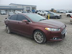 2015 Ford Fusion Se Бордовый vin: 3FA6P0HD6FR142669