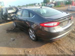 2015 Ford Fusion Se Gray vin: 3FA6P0HD6FR263217