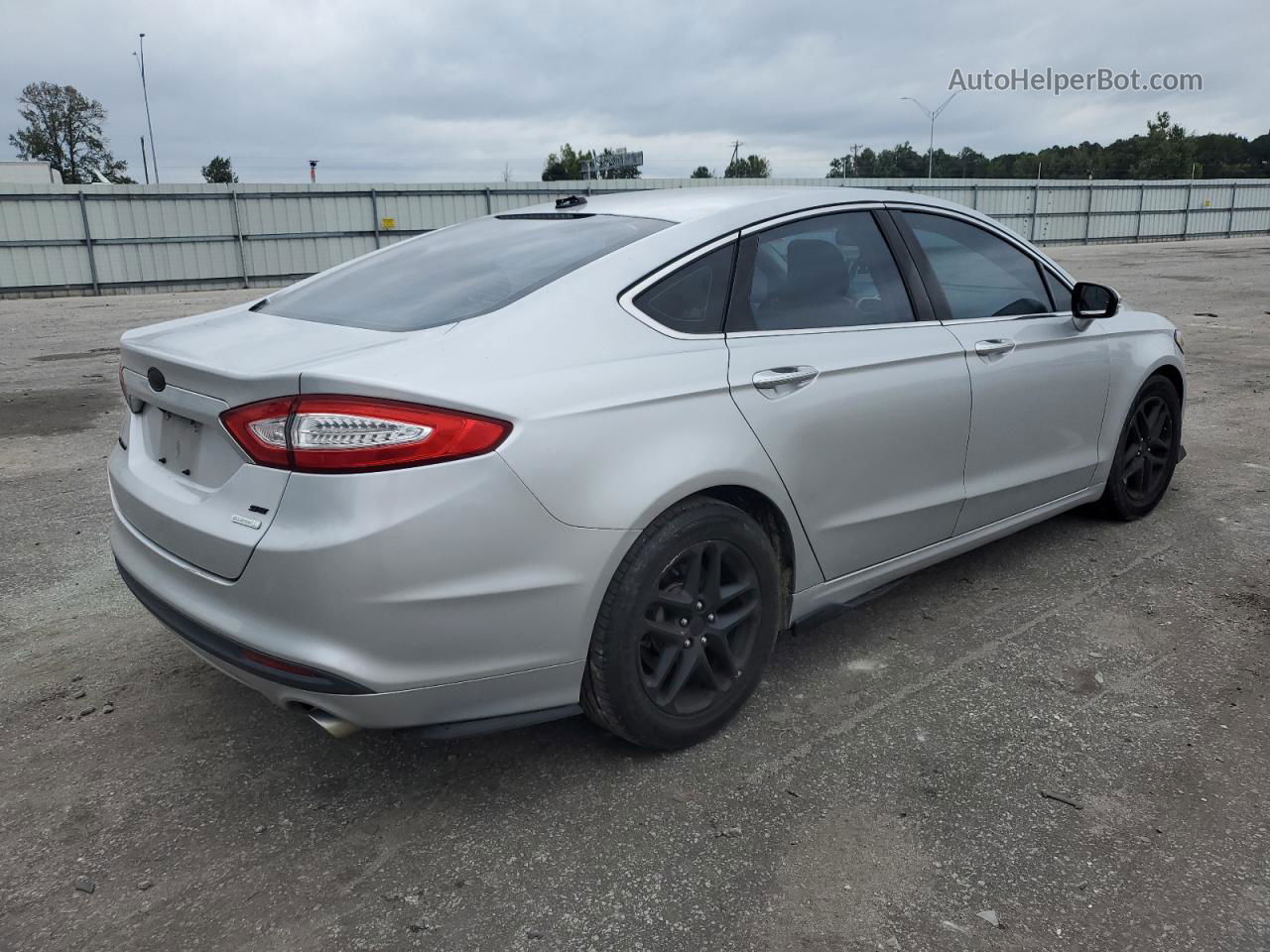 2016 Ford Fusion Se Silver vin: 3FA6P0HD6GR207778