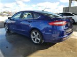 2016 Ford Fusion Se Синий vin: 3FA6P0HD6GR266426