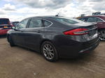 2017 Ford Fusion Se Gray vin: 3FA6P0HD6HR227210