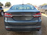 2017 Ford Fusion Se Gray vin: 3FA6P0HD6HR269277