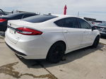 2017 Ford Fusion Se White vin: 3FA6P0HD6HR412969