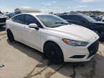 2017 Ford Fusion Se White vin: 3FA6P0HD6HR412969