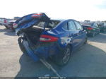 2018 Ford Fusion Se Blue vin: 3FA6P0HD6JR135875