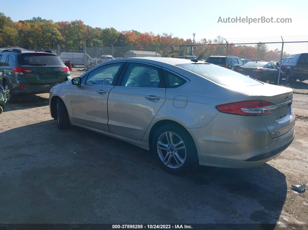 2018 Ford Fusion Se Gold vin: 3FA6P0HD6JR156662