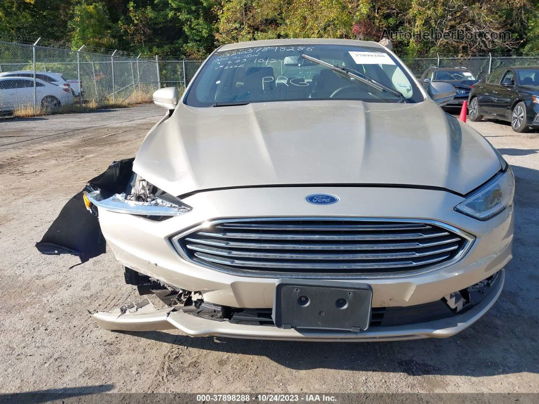 2018 Ford Fusion Se Gold vin: 3FA6P0HD6JR156662