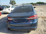 2018 Ford Fusion Se Blue vin: 3FA6P0HD6JR160212