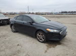 2018 Ford Fusion Se Черный vin: 3FA6P0HD6JR189113