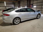 2018 Ford Fusion Se Silver vin: 3FA6P0HD6JR196627