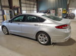 2018 Ford Fusion Se Silver vin: 3FA6P0HD6JR196627