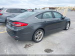 2018 Ford Fusion Se Серый vin: 3FA6P0HD6JR199723