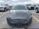 2018 Ford Fusion Se Gray vin: 3FA6P0HD6JR199723