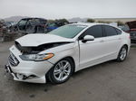 2018 Ford Fusion Se Белый vin: 3FA6P0HD6JR204709