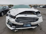 2018 Ford Fusion Se White vin: 3FA6P0HD6JR204709