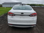 2018 Ford Fusion Se White vin: 3FA6P0HD6JR252064