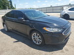 2019 Ford Fusion Se Black vin: 3FA6P0HD6KR126840