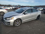 2019 Ford Fusion Se Gray vin: 3FA6P0HD6KR231930