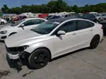 2019 Ford Fusion Se White vin: 3FA6P0HD6KR283946