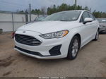 2020 Ford Fusion Se White vin: 3FA6P0HD6LR139962