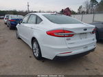 2020 Ford Fusion Se White vin: 3FA6P0HD6LR139962