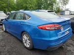 2020 Ford Fusion Se Blue vin: 3FA6P0HD6LR157944